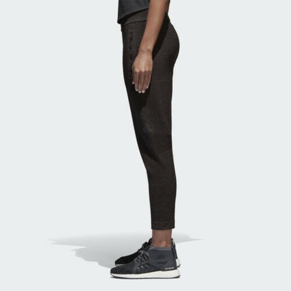 adidas Womens Z.N.E. Primeknit Pants Black - Picture 4 of 11